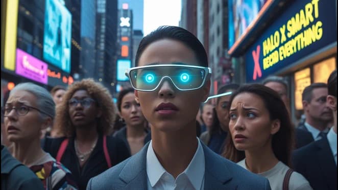 Halo X smart glasses record everything, stirring privacy debate