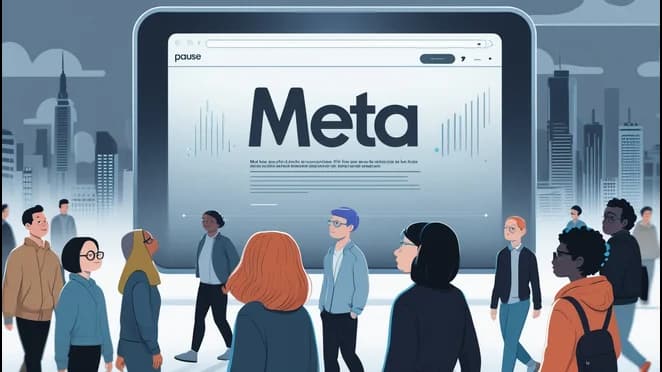 Meta freezes AI hiring after major recruitment surge