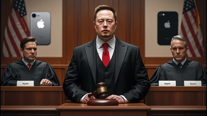 Musk’s xAI sues Apple and OpenAI over iPhone ChatGPT deal