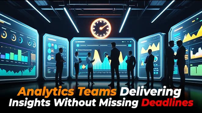 Analytics Teams Delivering Insights Without Missing Deadlines