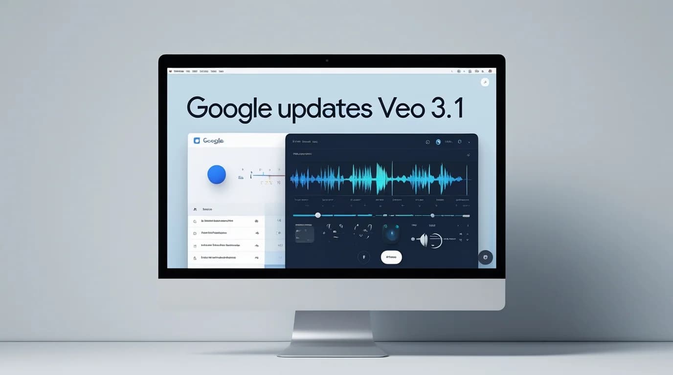 Google updates Veo 3.1 with full audio and editing features