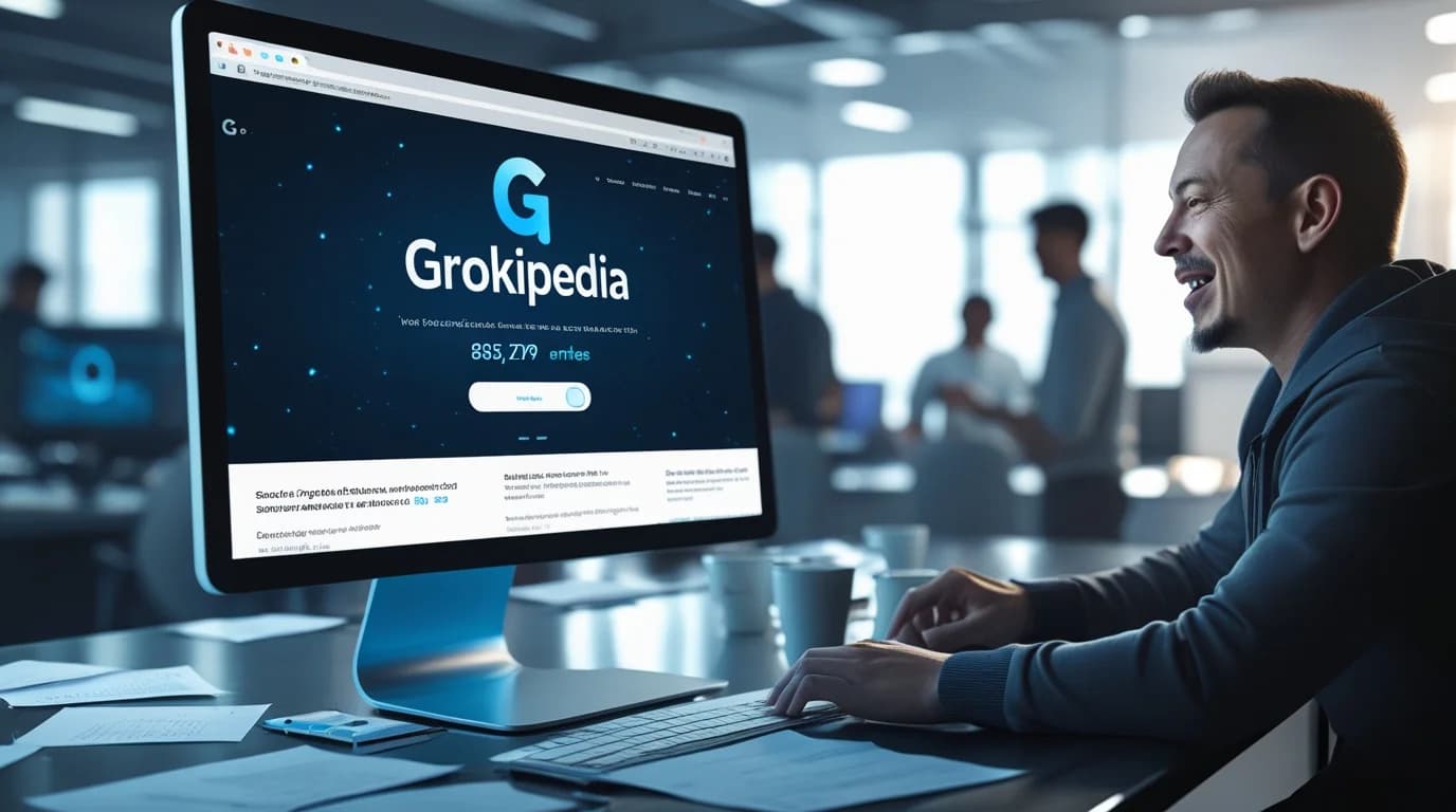 Musk’s Grokipedia goes live with 885,279 entries amid early glitches