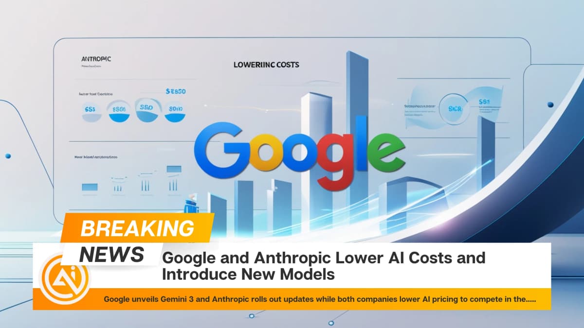 Google and Anthropic Lower AI Costs and Introduce New Models