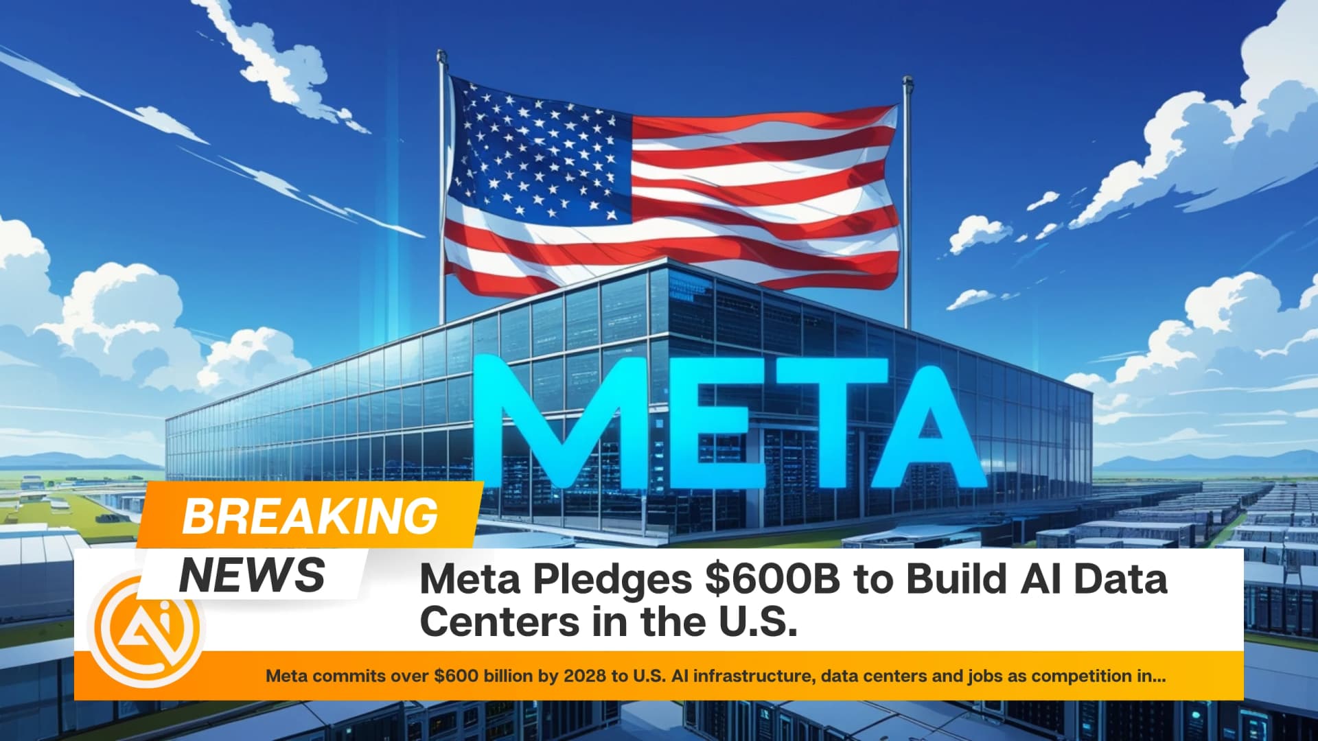 Meta Pledges $600B to Build AI Data Centers in the U.S.