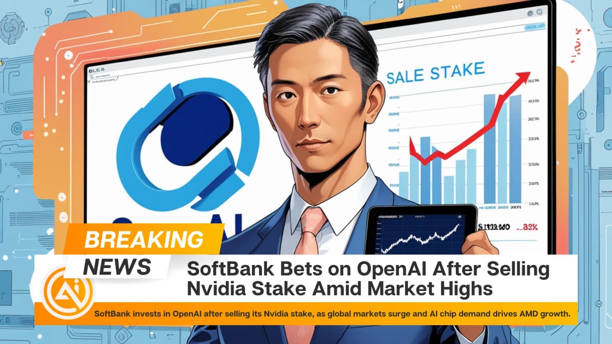 SoftBank Bets on OpenAI After Selling Nvidia Stake Amid Market Highs