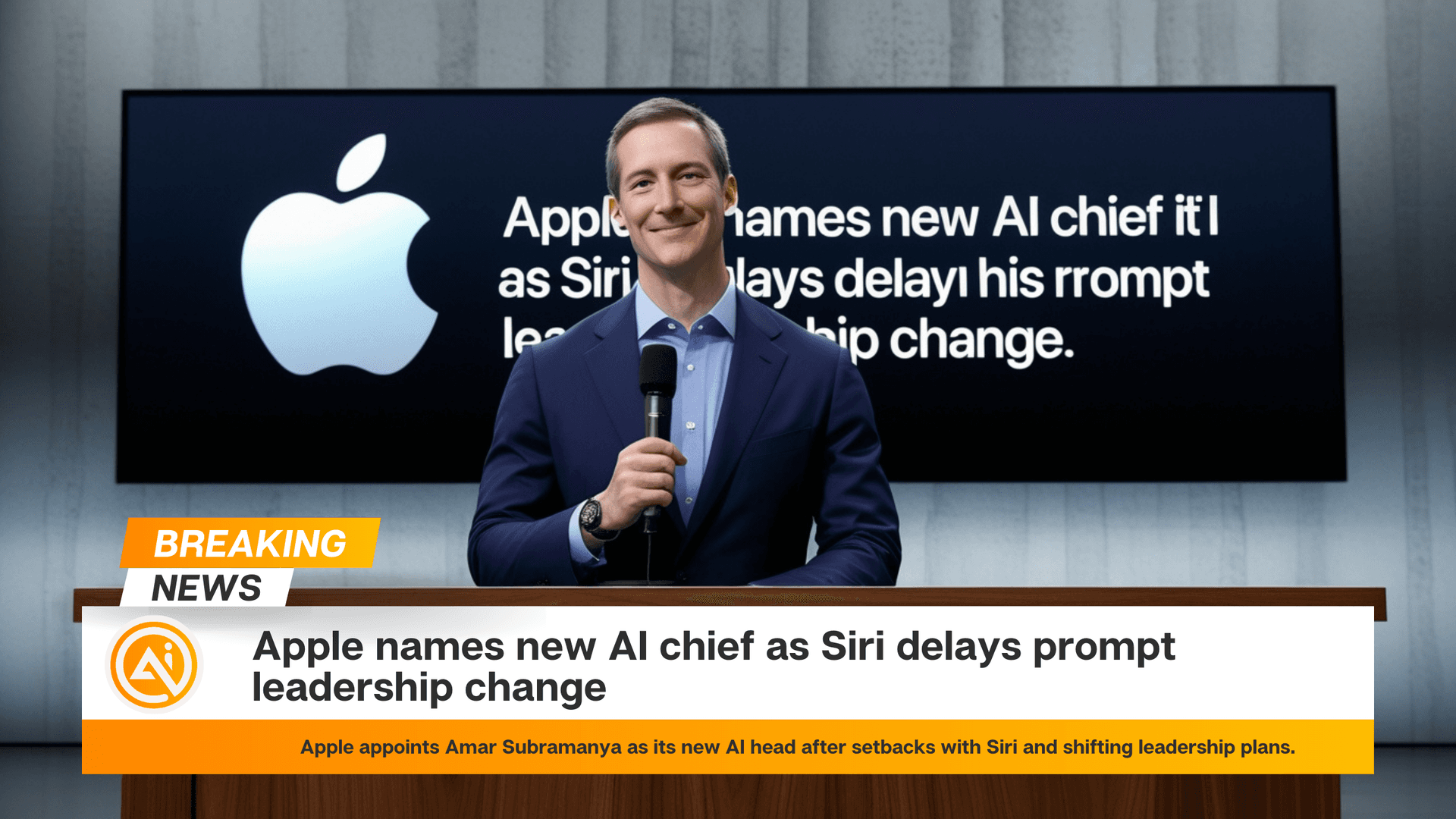 Apple names new AI chief as Siri delays prompt leadership change