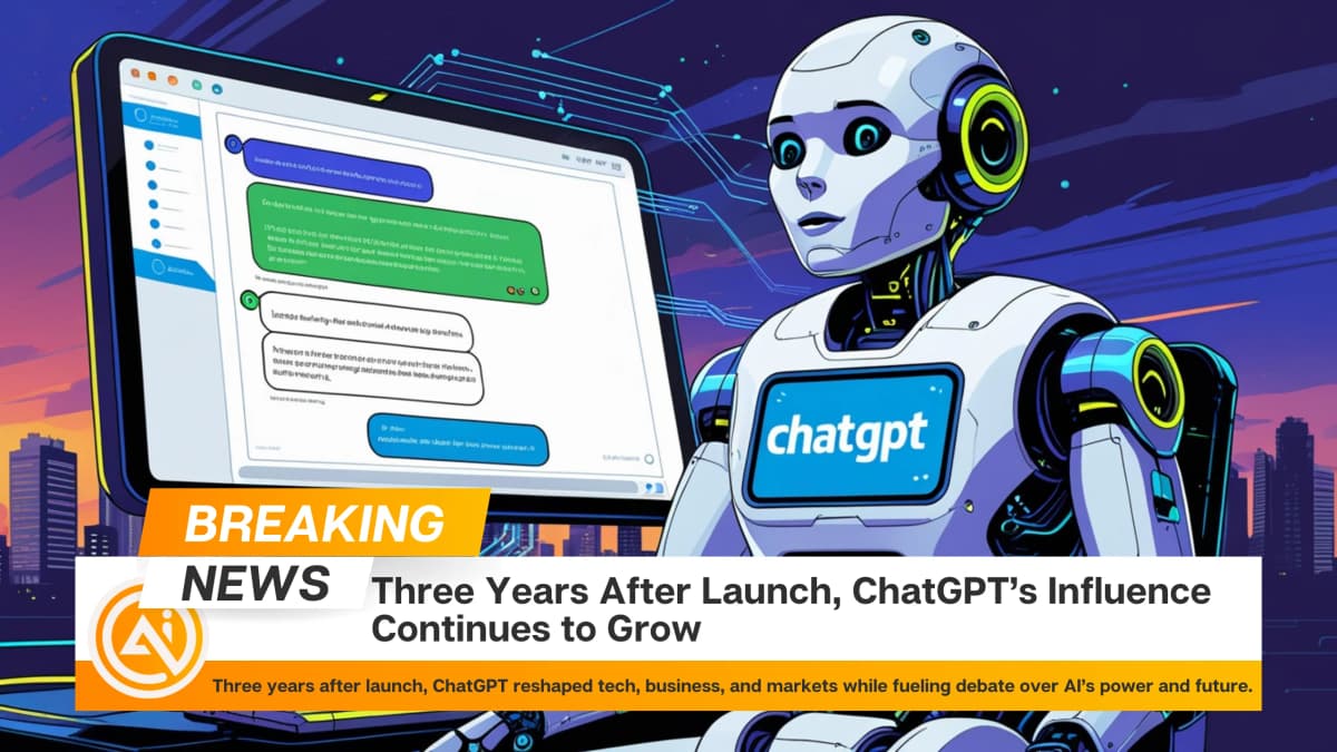 Three Years After Launch, ChatGPT’s Influence Continues to Grow