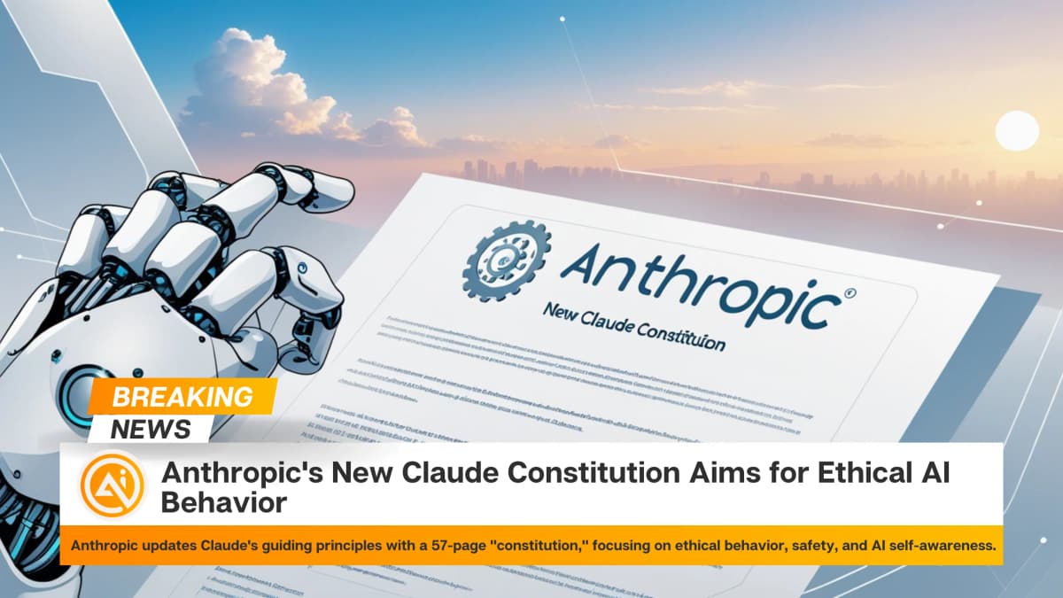 Anthropic's New Claude Constitution Aims for Ethical AI Behavior
