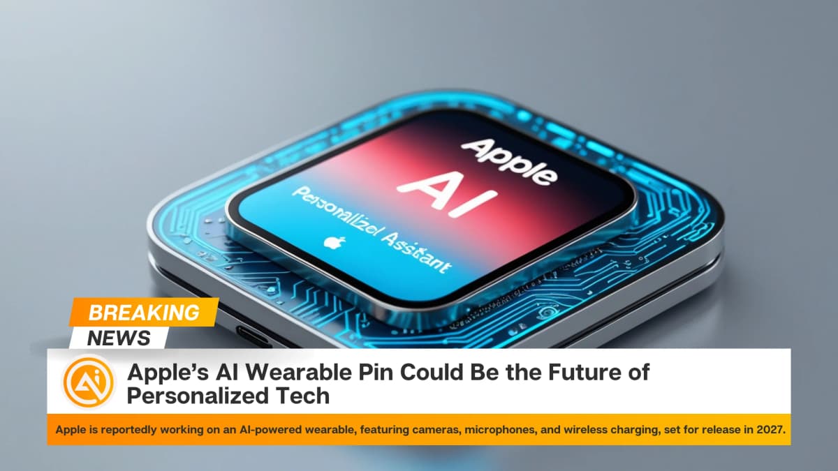 Apple’s AI Wearable Pin Could Be the Future of Personalized Tech