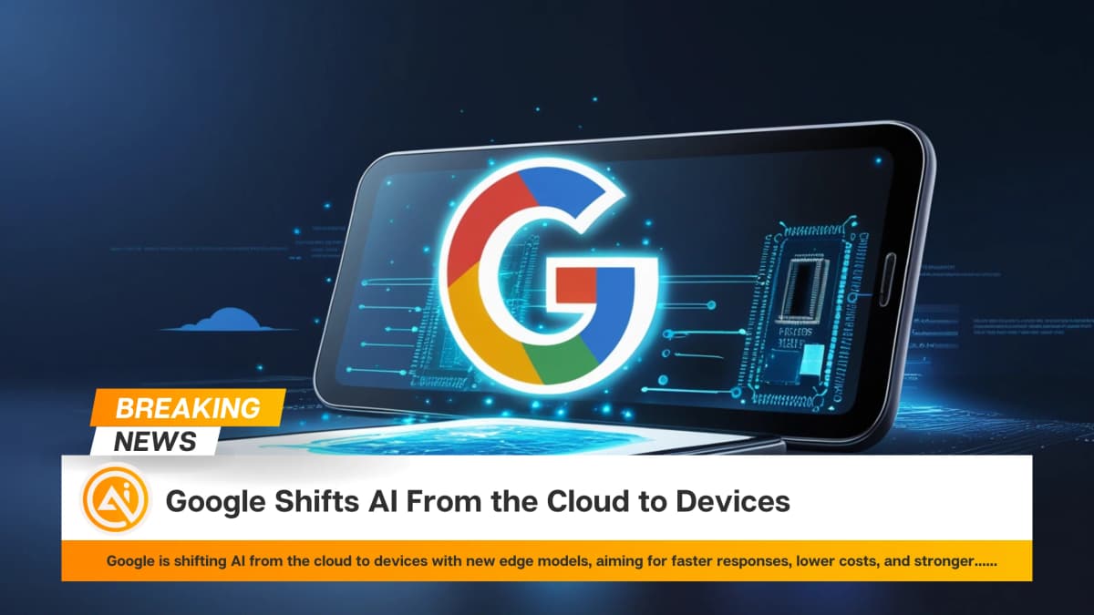 Google Shifts AI From the Cloud to Devices