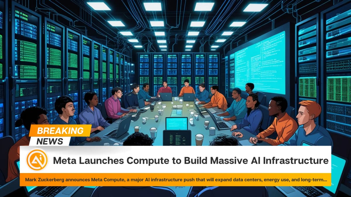 Meta Launches Compute to Build Massive AI Infrastructure
