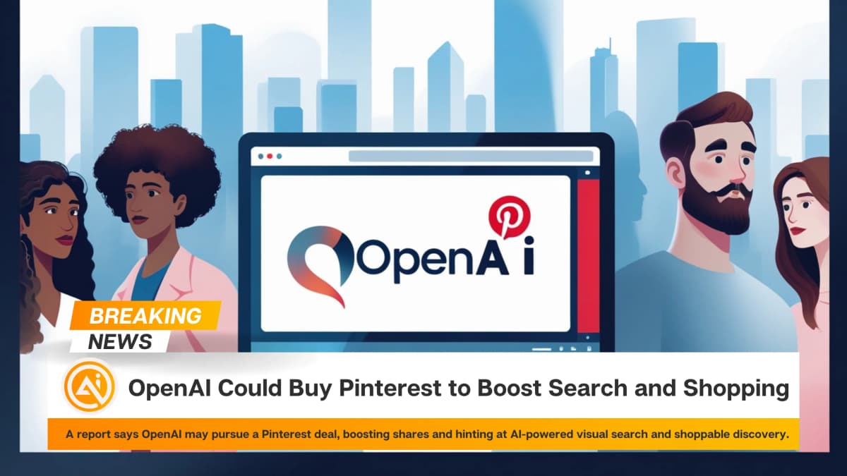 OpenAI Could Buy Pinterest to Boost Search and Shopping