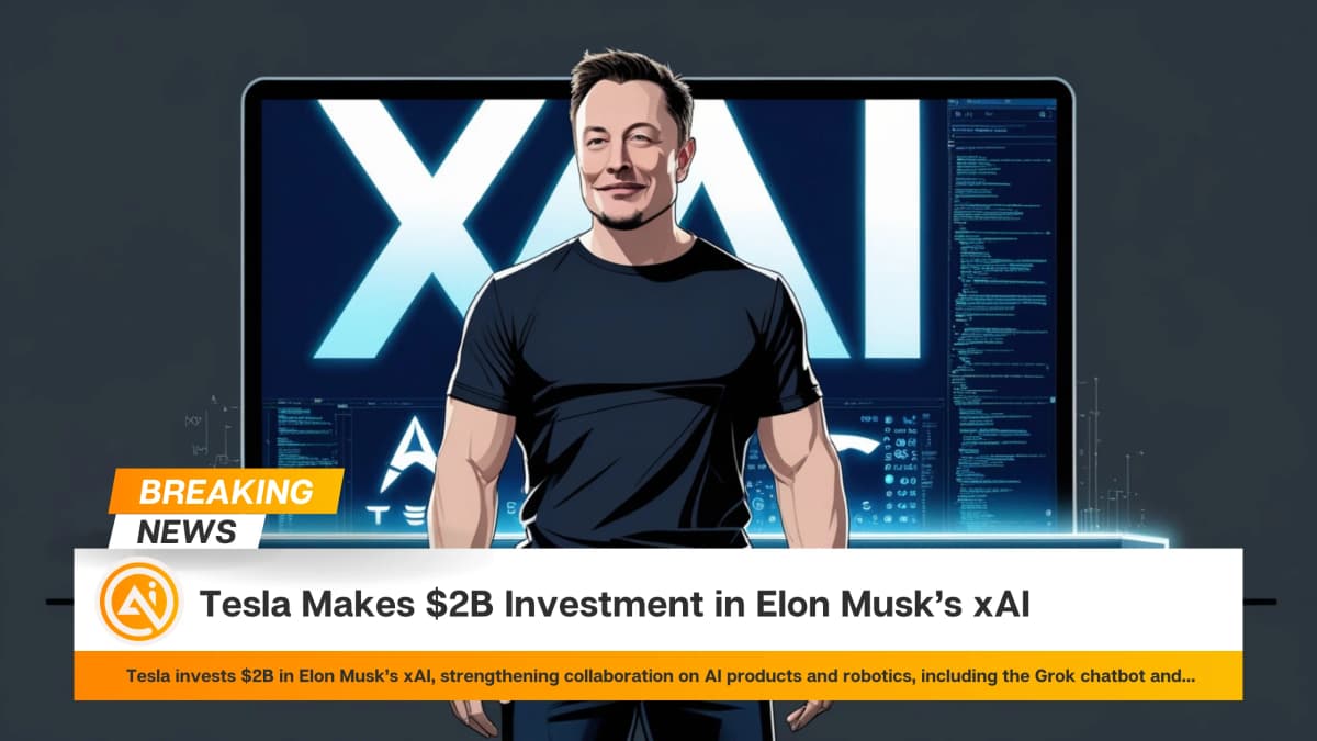 Tesla Makes $2B Investment in Elon Musk’s xAI