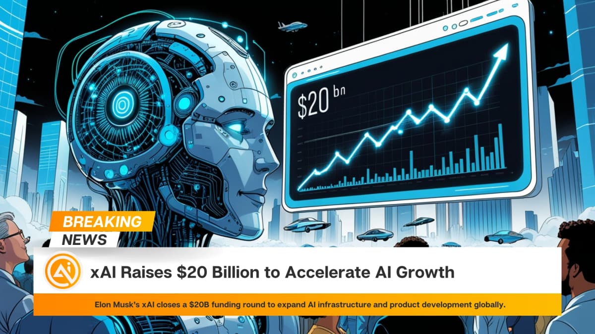 xAI Raises $20 Billion to Accelerate AI Growth