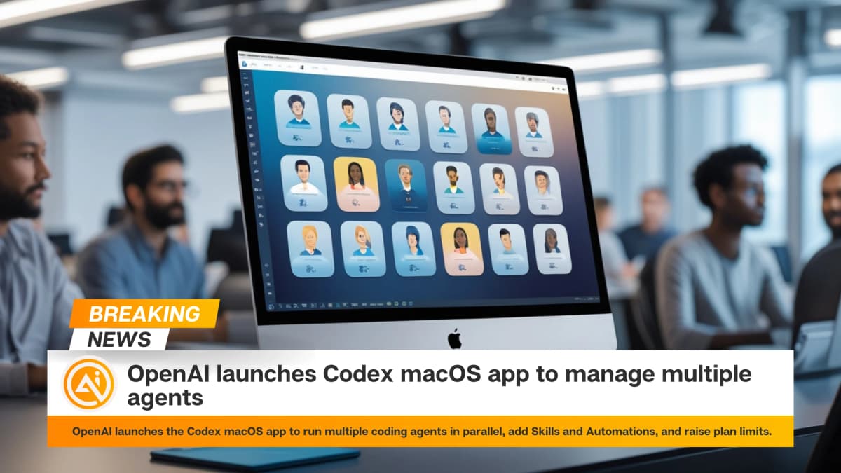 OpenAI launches Codex macOS app to manage multiple agents