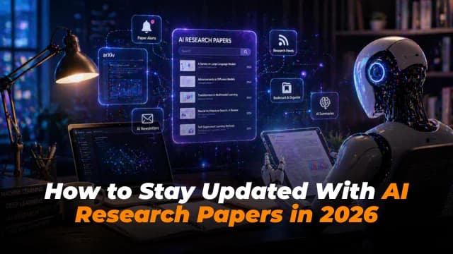 How to Stay Updated With AI Research Papers in 2026