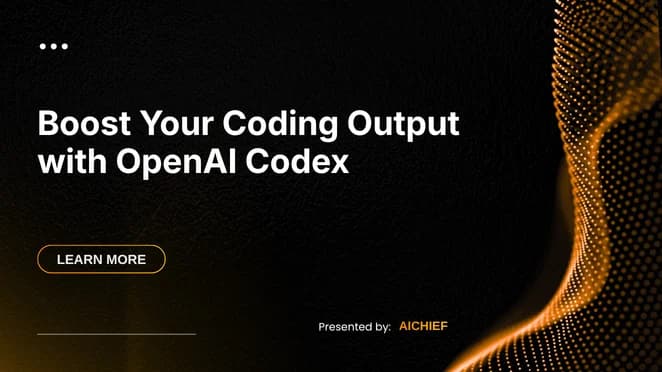 Boost Your Coding Output with OpenAI Codex