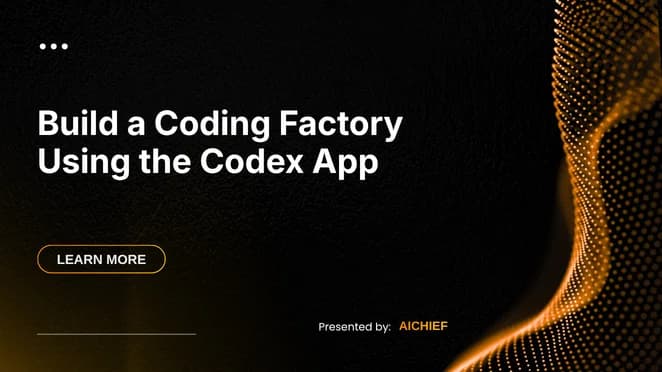 Build a Coding Factory Using the Codex App