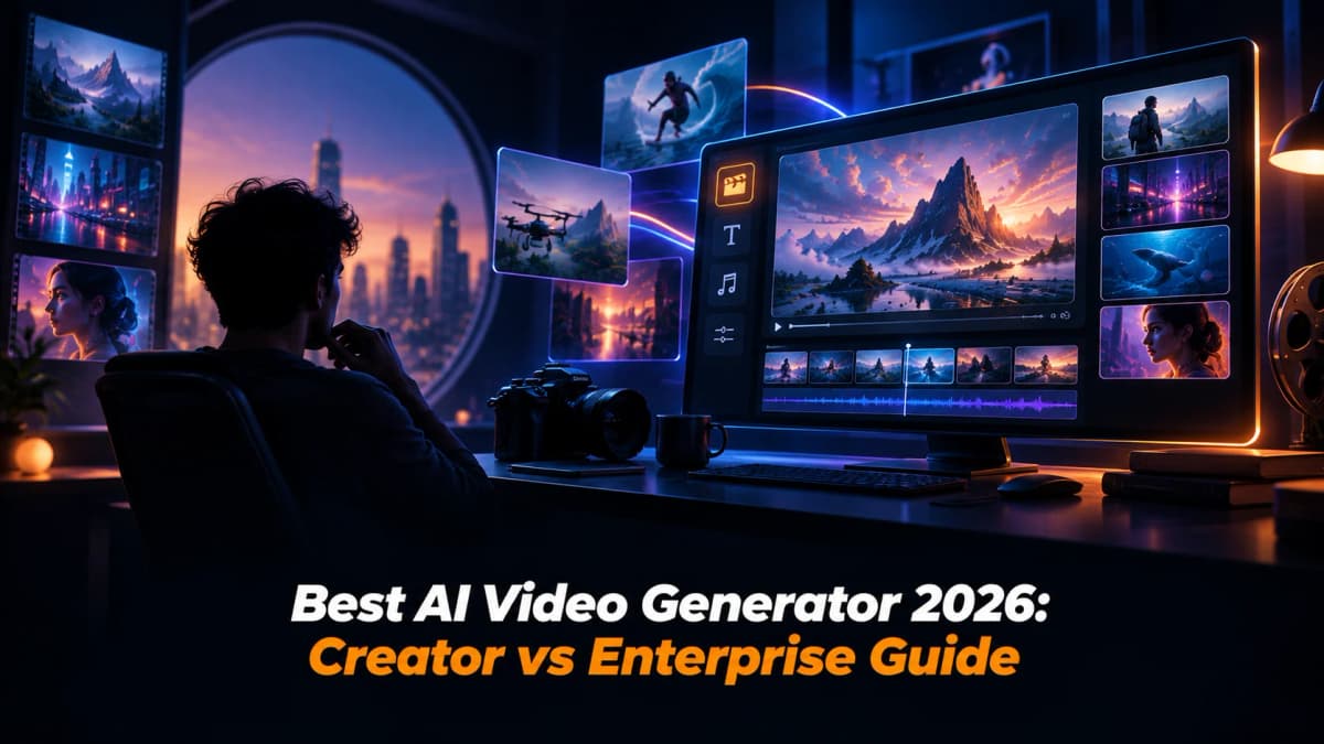 Best AI Video Generator 2026: Creator vs Enterprise Guide