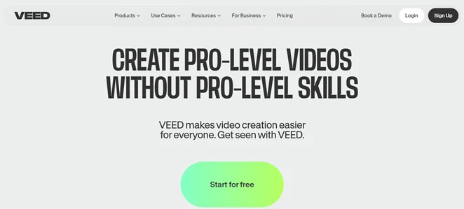 Veed.io - Video & Audio Enhancer