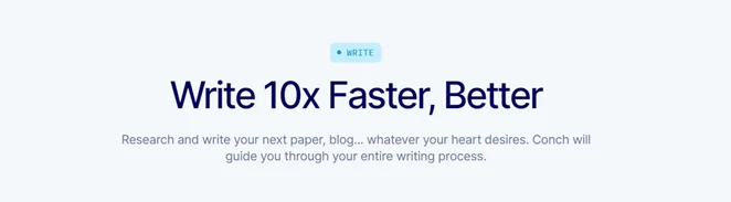 Write 10x faster