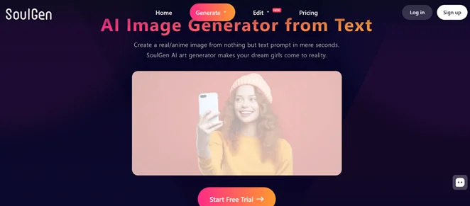 SoulGen AI Image Generator