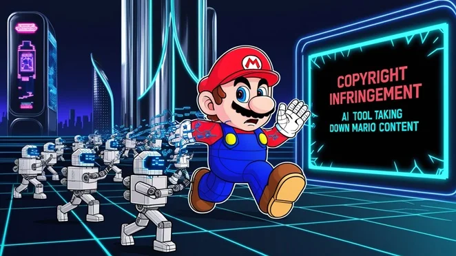 AI is taking down Mario content