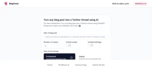 BlogTweet