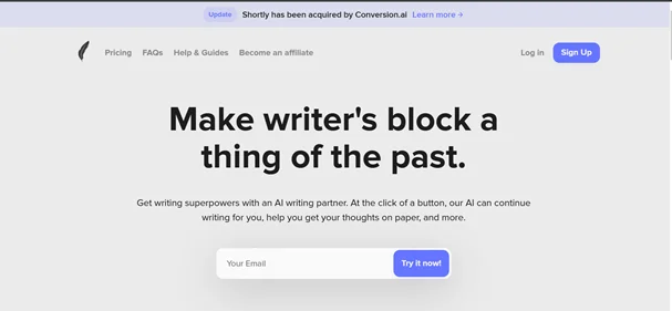 Shortyai_homepage