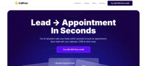 CallFast homepage