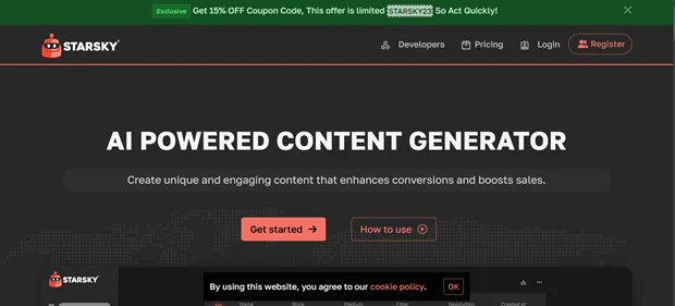 Starsky homepage