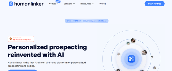 Humanlinker homepage