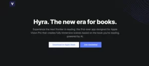 Hyra homepage