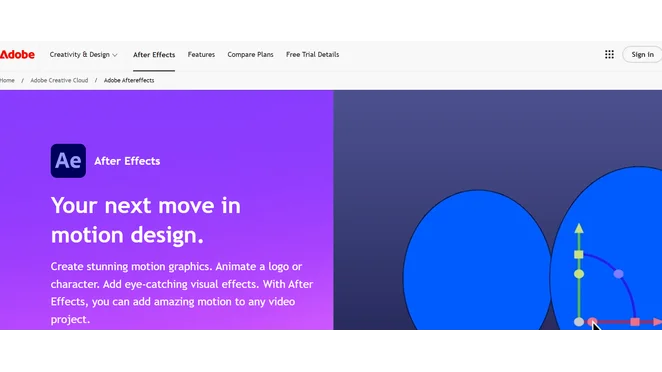 Adobe After Effects – Best for Motion Graphics and VFX