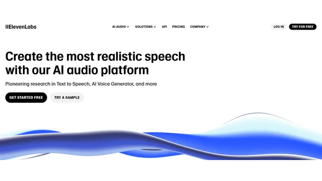 ElevenLabs – Perfect For Voice Cloning