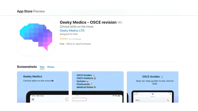 Geeky Medics Best For Revision