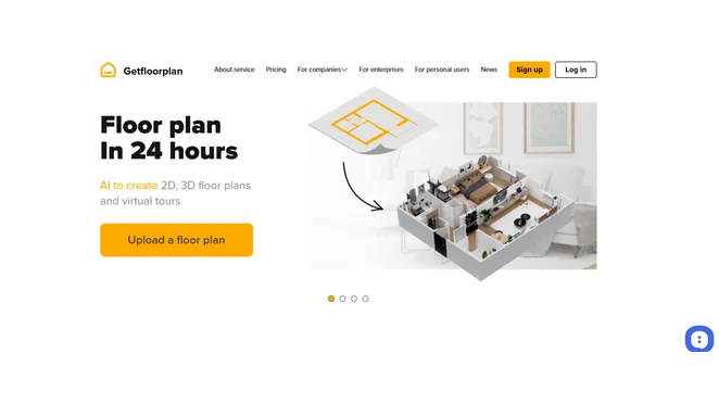 GetFloorPlan Get 2D and 3D Floor Plans