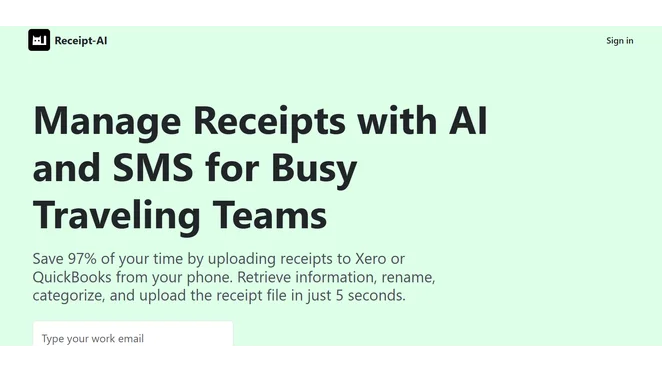Receipt AI