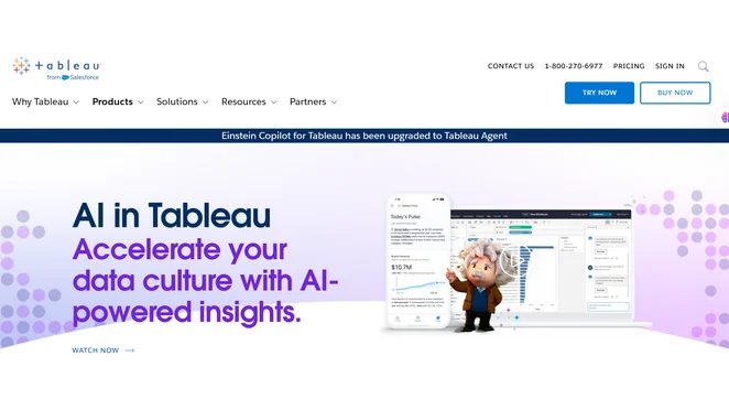 Tableau AI Turn Data into Valuable Insights