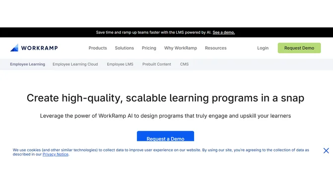 WorkRamp Employee Learning Tool