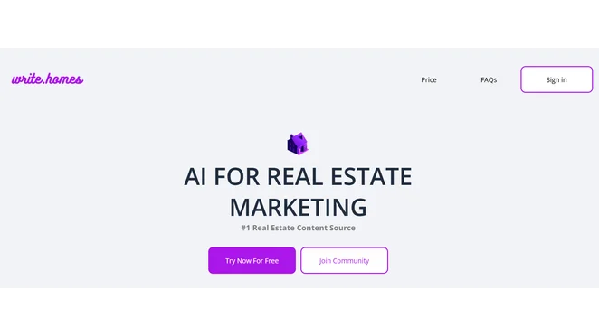 Write Homes MultiFunctional Marketing Tool