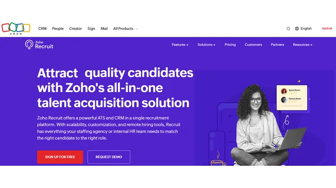 Zoho Recruit