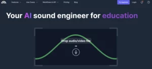 Auphonic AI homepage