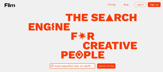 Flim homepage