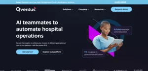 Qventus homepage