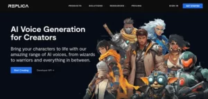 REPLICA homepage