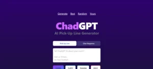AI Pickup Lines homepage