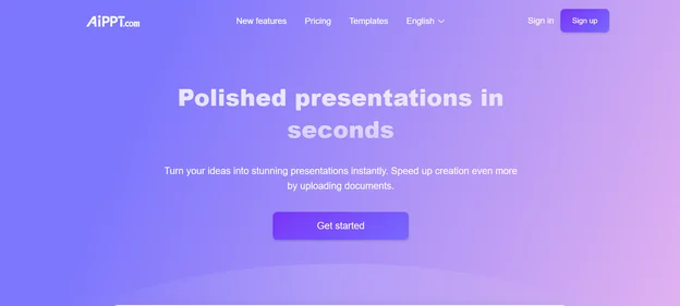 AIPPT homepage