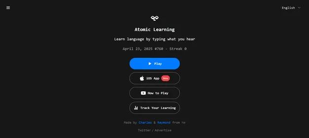 Atomic Learning AI homepage