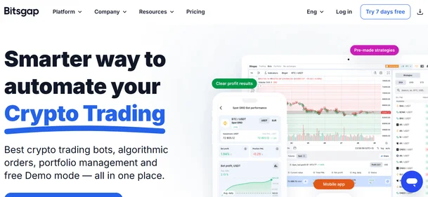 Bitsgap.homepage